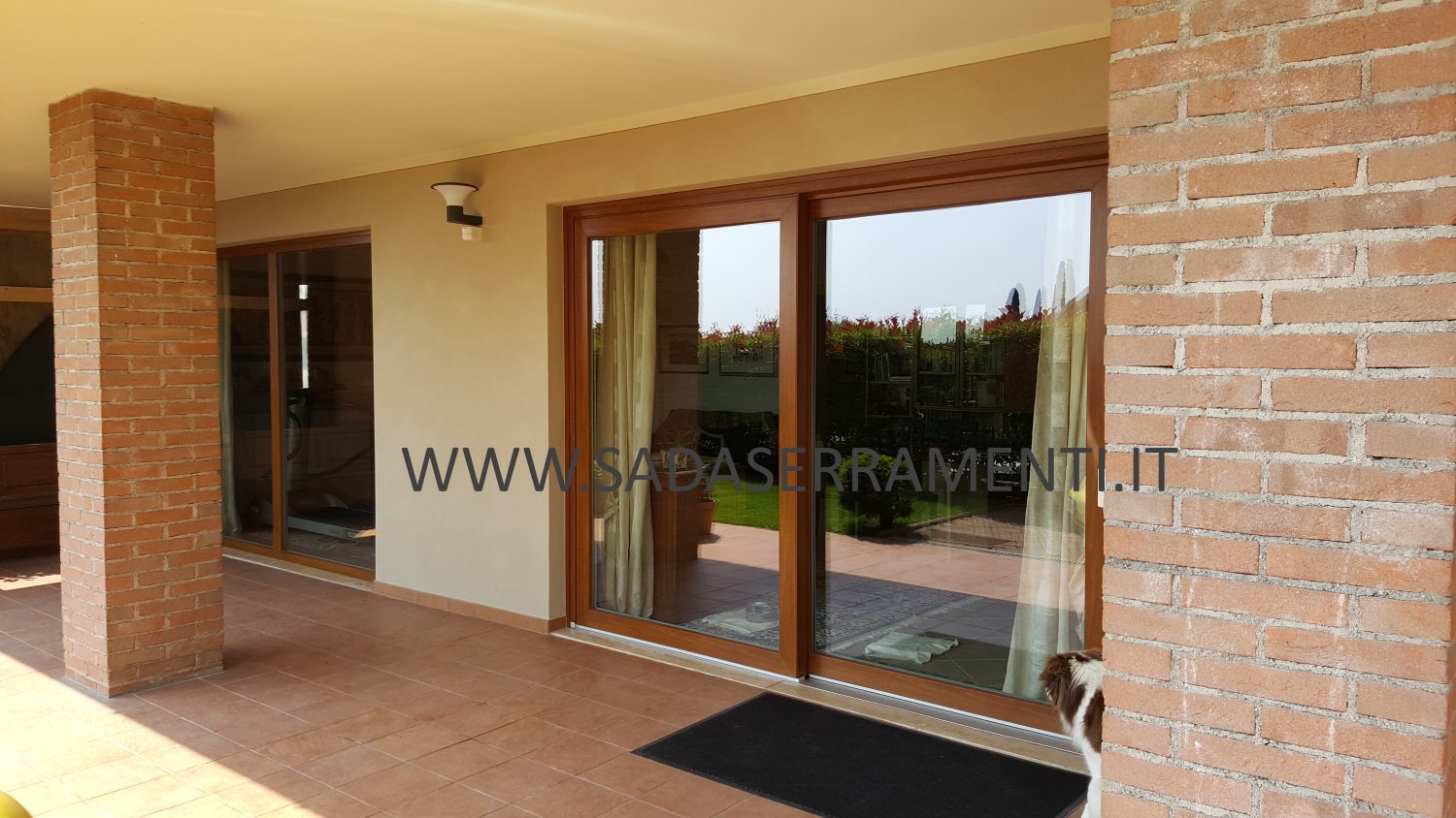 Alzante scorrevole PVC lago di Garda - Sadaserramenti.
