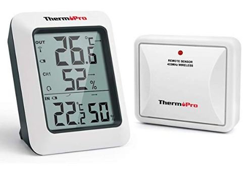 Termoigrometro con sensore esterno wireless
